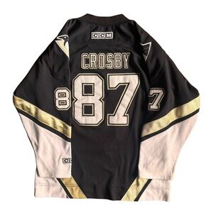 CCM Youth Pittsburgh Penguins Sidney Crosby Jersey - Size L/XL
